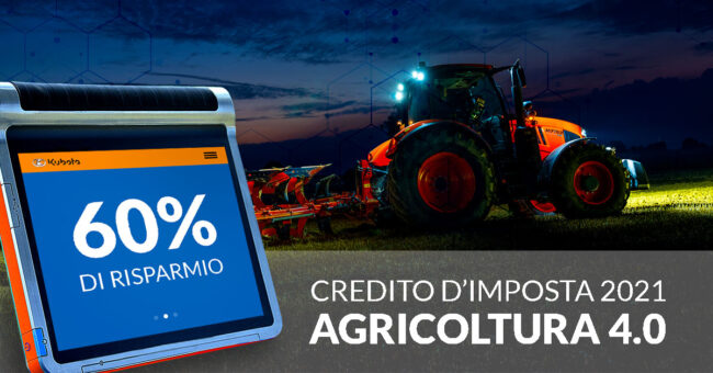 agrimacchine-polesana-credito-imposta-2021-agricoltura-4-0-kubota-trattori